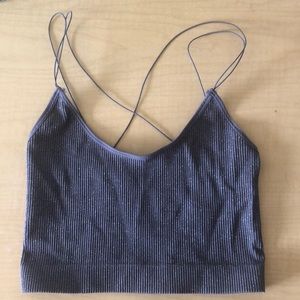 Urban outfitters Cindy Sparkle Seamless crop top